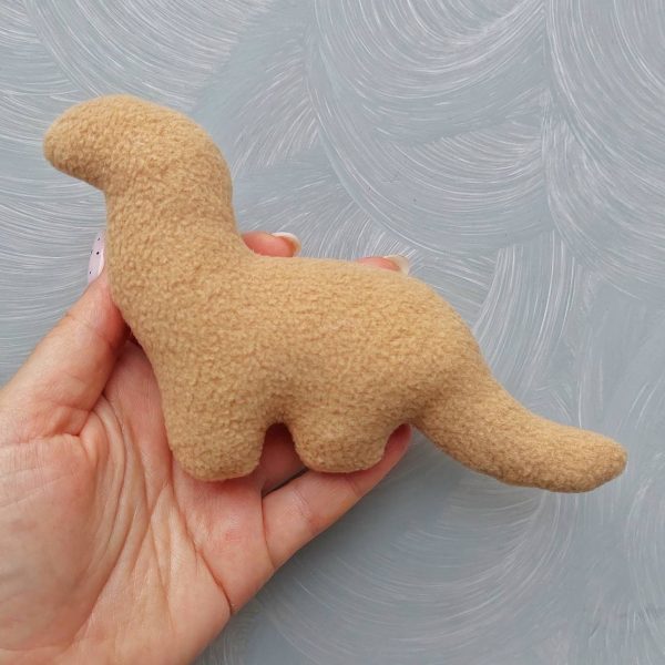 Dino chicken nugget Pdf pattern sewing tutorial cute stuffed dinosaur pattern easy pattern - Image 5