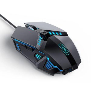 AIKUN GX6 RGB Programmable Optical Gaming Mouse 5000 DPI / USB 2.0 / MCU - PixArt PMW3325DB - 7 Macro Keys,Water Printing